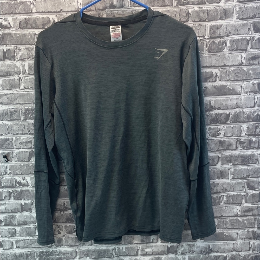 Gymshark Charcoal Long‎ Sleeve Tee
